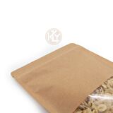 Kraft Dar Pencereli̇ Ki̇li̇tli̇ Doypack 20x30+5 Cm 1000 Gr 100 Adet
