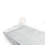 Gümüş Alümi̇nyum Yan Körüklü Torba 10x25+3 Cm 250 Gr 100 Adet