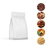 Beyaz Flat Bottom Kilitsiz Torba 11x21,5+4 Cm 250 Gr 100 Adet