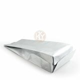 Gümüş Alümi̇nyum Yan Körüklü Torba 7,5x20+3 Cm 100 Gr 100 Adet