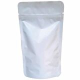 Beyaz Alümi̇nyum Ki̇li̇tli̇ Doypack 20x30+5 Cm 1000 Gr 100 Adet