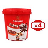Fiskobirlik Fiskorella Kakaolu Fındık Kreması 1 kg 4 lü