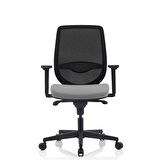 Bürosit Rhyme Plastik Ayarlı Kolçaklı Çalışma Koltuğu (Kumaş)