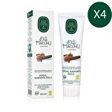 Doğal Karanfil Özlü Diş Macunu 90 ml 4lü Set