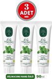 Diş Macunu Nane Özlü 90 ml X 3 Adet