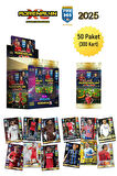 Fıfa 365 Adrenalyn XL 2025 Trading Card 1 Kutu (50 PAKET) Futbolcu Kartları
