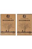 Kraft Spiralli Eskiz Blok 90gr A4 60 Yaprak