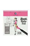 Alex Schoeller Sketch-Marker Pad 15 x 15 200 Gr. 40 Yp. Spiralli