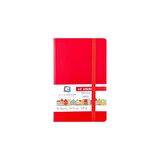 Sketch Book 9 x 14 Cm. 80 Yp. 140 Gr. Dik Kırmızı ALX-9260