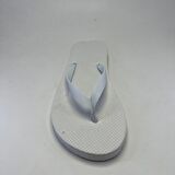 25 Adet Parmak Arası Beyaz Kadın Terlik Eva Taban 14 mm Flip Flop 39 Numara