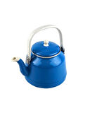 Alev Vintage Demlik - Emaye Çaydanlık Kettle - Mavi - 3.5 Litre