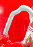 Alev Emaye Porselen Çaydanlık Takımı - Emaye Kettle Porselen Demlik - 3.5 Litre