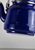 Alev Vintage Demlik - Emaye Çaydanlık, Kettle - 1 Litre, Lacivert