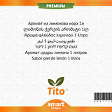 Premium Limon Kabuğu Aroması 1 litre
