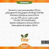 Premium Zencefilli Bisküvi Aroması 250 ml