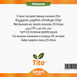 Premium Böğürtlen Salatalık Aroması 25 litre