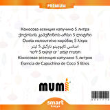 Premium Hindistan Cevizli Kapuçino Mum Esansı 5 litre