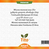Premium Elma Frambuaz Aroması 25 litre
