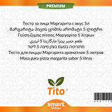 Premium Margarita Pizza Hamuru Aroması 5 litre