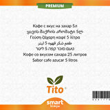 Premium Kahveli Şeker Aroması 5 litre