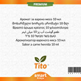 Premium Haşlanmış Et Aroması 10 ml