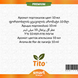 Premium Portakal Çiçeği Aroması 10 ml
