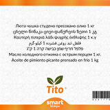 Acı Biber Soğuk Sıkım Yağı Capsicum annuum 1 kg