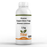 Ananas Soğuk Sıkım Yağı Ananas comosus 1 kg