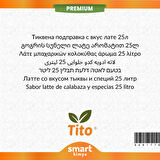 Premium Pumpkin Spice Latte Aroması 25 litre