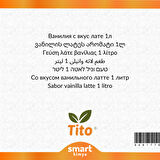 Vanilyalı Latte Aroması 1 litre