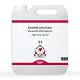 Karamelli Latte Esansı 5 litre
