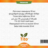 Premium Lavantalı Latte Aroması 10 ml