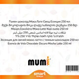 Bitter Çikolatalı Mocha Latte Mum Esansı 250 ml