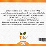 Toz Beyaz Çikolatalı Mocha Latte Aroması 100 g