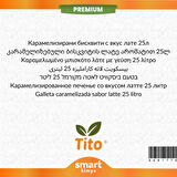 Premium Karamelize Bisküvili Latte Aroması 25 litre