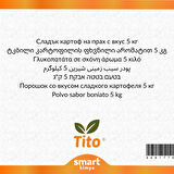 Toz Tatlı Patates Aroması 5 kg