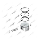 İveco Truck Kompresor Piston+segman 86.50 MM (0.25) - Bmc / Scanıa / İveco / Ford / Mercedes - Vaden 7000 861 101