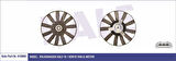 Vag Fan Motor Volkswagen Golf III / Vento 250 / 80w 305mm - Kale 415000