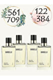 Kadın Parfüm 122 - 384 Erkek Parfüm 561 - 709 50 ML EDP 4'lü Favori Set