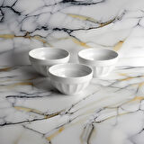 Güral Porselen Buse 3 Parça 10 Cm Kase