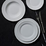 GÜRAL PORSELEN VENEDİK 20 PARÇA 4 KİŞİLİK YEMEK TAKIMI