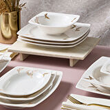 Güral Porselen Caroline 54 Parça 12 Kişilik Yemek Takımı 6713