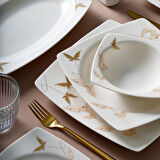 Güral Porselen Caroline 54 Parça 12 Kişilik Yemek Takımı 6713