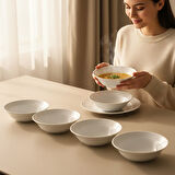 GÜRAL PORSELEN Sembol 6 Parça 15 cm Çorba Kasesi