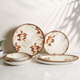 Güral Porselen Camelia 26 Parça 6 Kişilik Yemek Takımı 4211