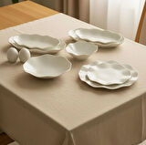 Güral Porselen Nesrin 52 Parça Sade Yemek Takımı