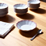 GÜRAL PORSELEN Acem 12 Parça 10 cm Çay Tabağı 30526