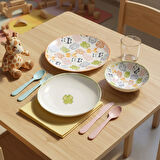 GÜRAL PORSELEN Camelia 3 Parça Mama Takımı 5469