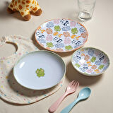 GÜRAL PORSELEN Camelia 3 Parça Mama Takımı 5469