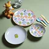 GÜRAL PORSELEN Camelia 3 Parça Mama Takımı 5469